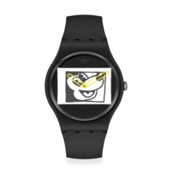 SWATCH MICKEY BLANC SUR NOIR