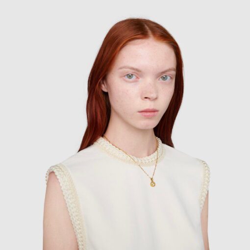 GUCCI NECKLACE INTERLOCKING - Imagen 2
