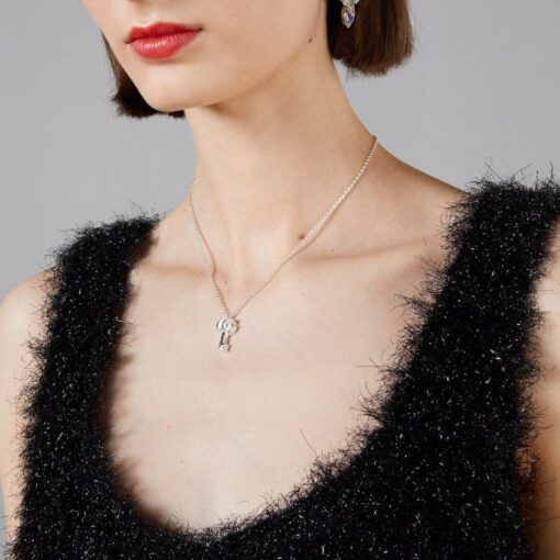 GUCCI GG MARMONT KEY CHARM NECKLACE - Imagen 4