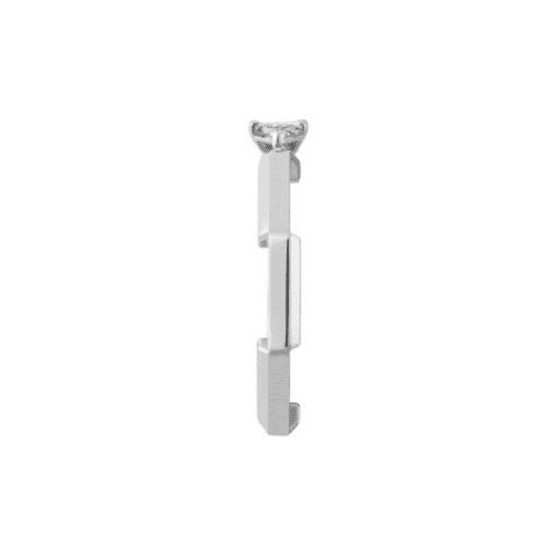GUCCI LINK TO LOVE BAGUETTE DIAMOND RING - Imagen 4