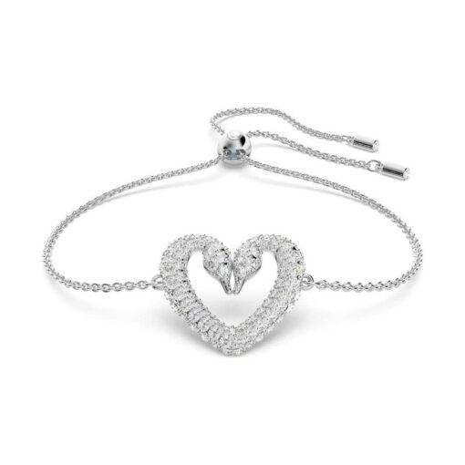 SWAROVSKI PULSERA CORAZÓN WHITE