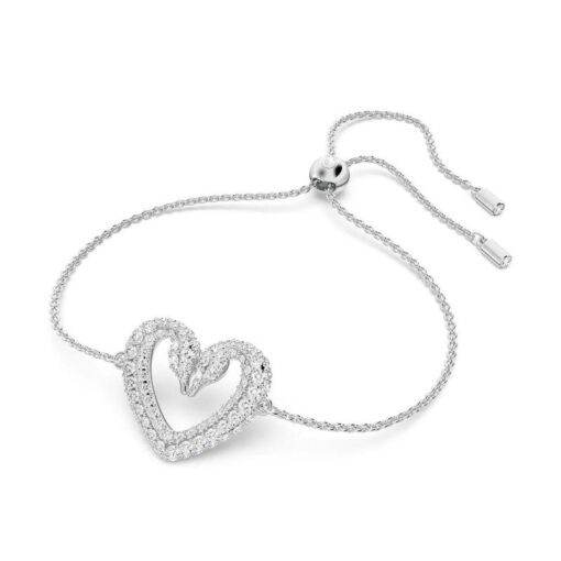 SWAROVSKI PULSERA CORAZÓN WHITE - Imagen 2