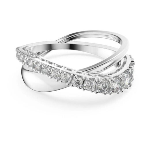 SWAROVSKI ANILLO TWIST ROWS - TALLE 55