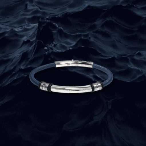 PULSERA AUDACE BLUE GOLD