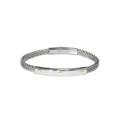 PULSERA SKEMA TRIPLE GOLD SCREW - Imagen 2