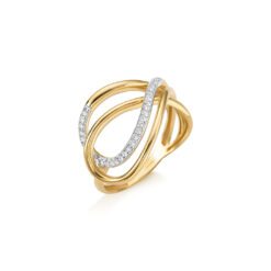 ANILLO INFINITO DUO CON DIAMANTES