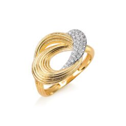 ANILLO NUDO CON DIAMANTES