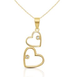 COLGANTE CORAZÓN DÚO